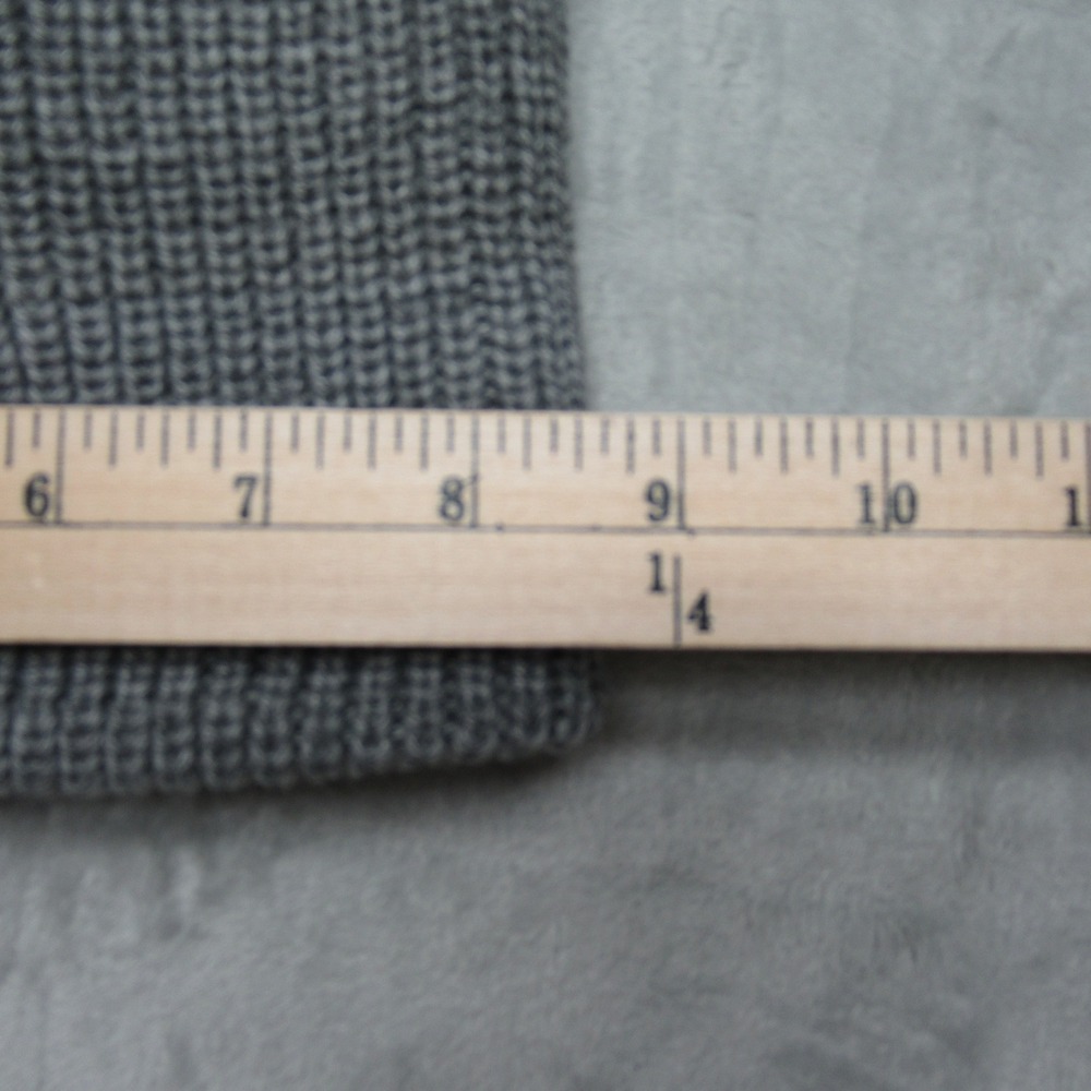 Roxy Freja Beanie Womens One Size Grey Ribbed Knit Water Repellent Hat $30 NEW - Picture 12 of 14